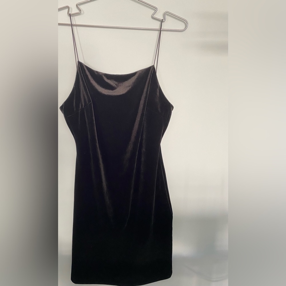 Mango Velvet Mini Dress - Picture 3 of 6